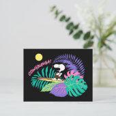 pinda's | Cowabunga Snoopy Briefkaart (Staand voorkant)