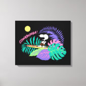 pinda's | Cowabunga Snoopy Canvas Afdruk (Voorkant)