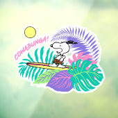 pinda's | Cowabunga Snoopy Raamsticker (Vel 3)