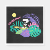 pinda's | Cowabunga Snoopy Servet (Voorkant)