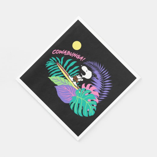 pinda's | Cowabunga Snoopy Servet (Hoek)