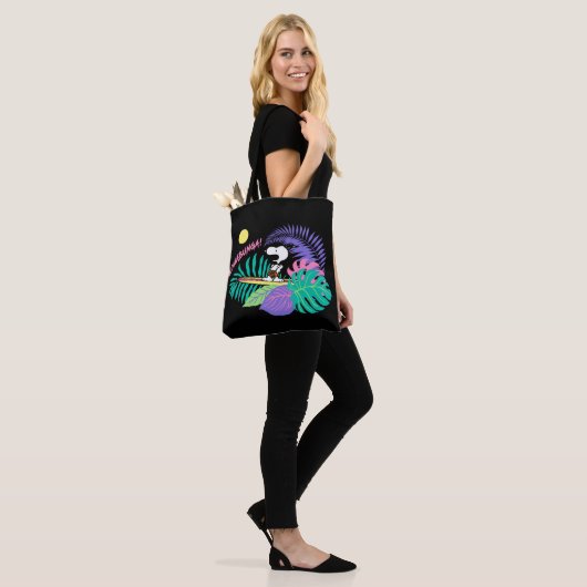 pinda's | Cowabunga Snoopy Tote Bag (Op model)