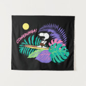 pinda's | Cowabunga Snoopy Wandkleed (Voorkant (horizontaal))