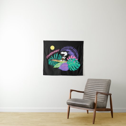 pinda's | Cowabunga Snoopy Wandkleed (In Situ (horizontaal))