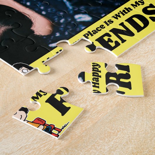 pinda's | De bende op de piano Legpuzzel (Zijkant)