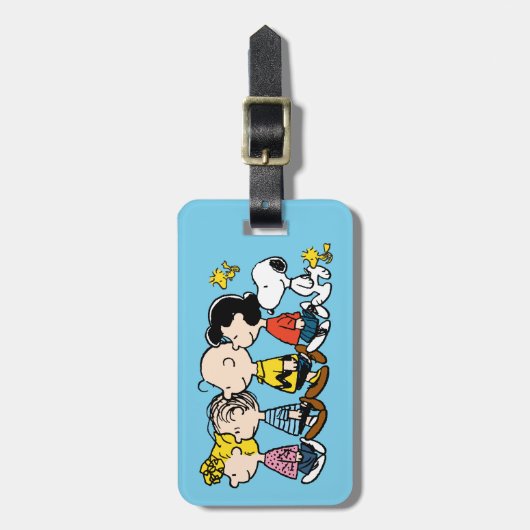 pinda's | De gang Bagagelabel (Voorkant verticaal)