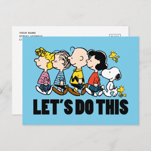 pinda's | De gang Briefkaart (Voorkant / Achterkant)