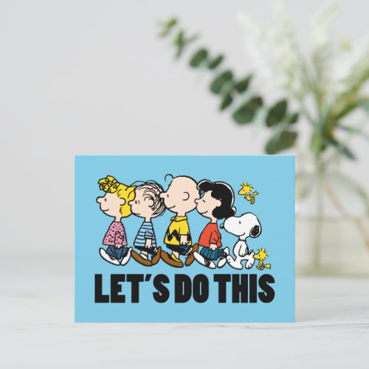 pinda's | De gang Briefkaart (Staand voorkant)