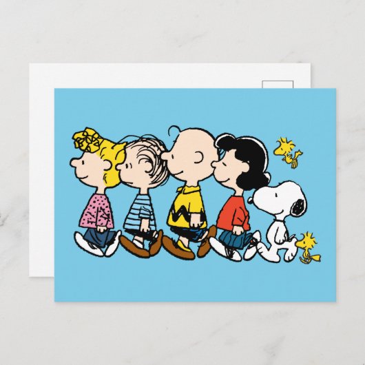 pinda's | De gang Briefkaart (Voorkant / Achterkant)