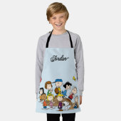 pinda's | De gang | Jouw namen toevoegen Schort (Gedragen)