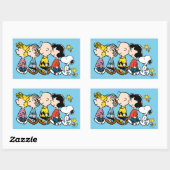 pinda's | De gang Rechthoekige Sticker (Vel)