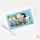 pinda's | De gang Rechthoekige Sticker (Envelop)