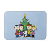 pinda's | De gang rond de kerstboom Badmat (Voorkant)