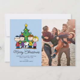 pinda's | De gang rond de kerstboom Feestdagenkaart