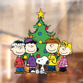 pinda's | De gang rond de kerstboom Raamsticker (Vel 2)