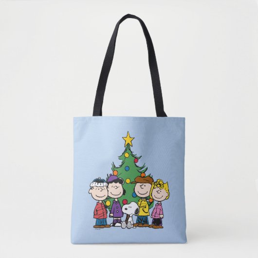 pinda's | De gang rond de kerstboom Tote Bag (Voorkant)