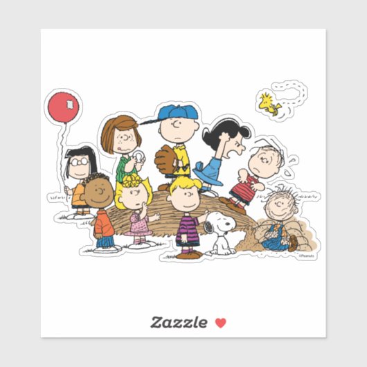 pinda's | De gang Sticker (Vel)