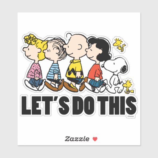 pinda's | De gang Sticker (Vel)