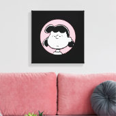 pinda's | De gezichten van Lucy Canvas Afdruk (Insitu (Woonkamer))