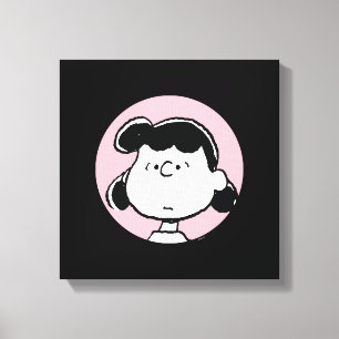 pinda's   De gezichten van Lucy Canvas Afdruk