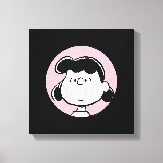 pinda's | De gezichten van Lucy Canvas Afdruk (Voorkant)