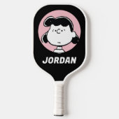 pinda's | De gezichten van Lucy | Jouw namen toevo Pickleball Paddle (Achterkant)