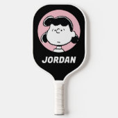 pinda's | De gezichten van Lucy | Jouw namen toevo Pickleball Paddle (Voorkant)