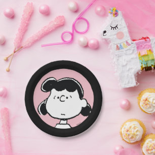 pinda's   De gezichten van Lucy Papieren Bordje