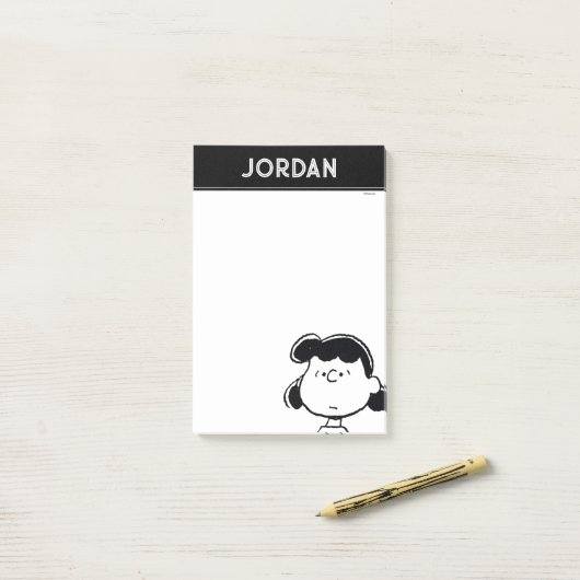 Pinda's | De gezichten van Lucy Post-it® Notes (Op bureau)