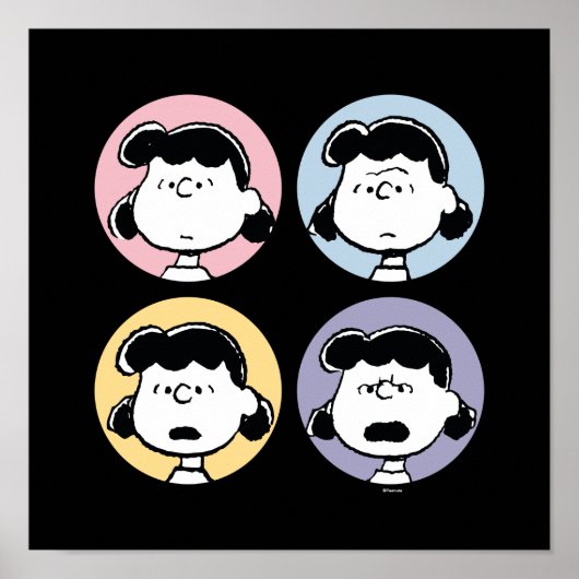 pinda's | De gezichten van Lucy Poster (Voorkant)