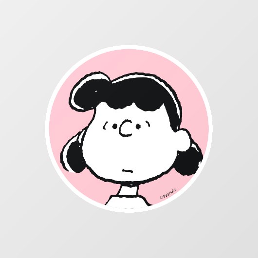 pinda's | De gezichten van Lucy Raamsticker (Vel)