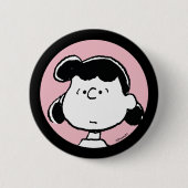 pinda's | De gezichten van Lucy Ronde Button 5,7 Cm (Voorkant)