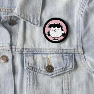 pinda's De gezichten van Lucy Ronde Button 5,7 Cm