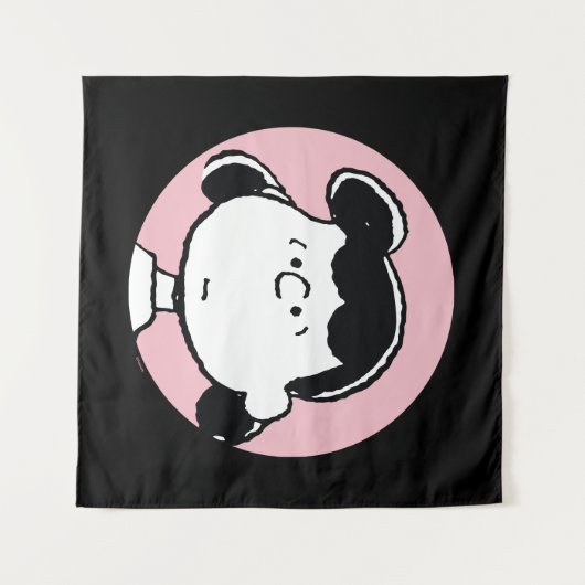 pinda's | De gezichten van Lucy Wandkleed (Voorkant (horizontaal))