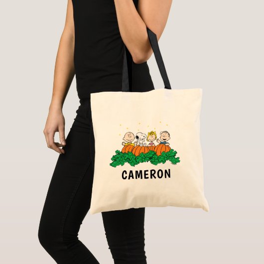 pinda's | De grote pompoen Tote Bag (Voorkant (product))