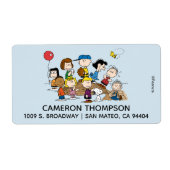 pinda's | De hoek bij de heuvel van de Pitcher Etiket (Voorkant)