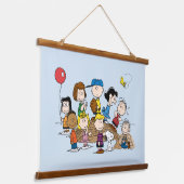 pinda's | De hoek bij de heuvel van de Pitcher Hangend Wandkleed (Gebogen)