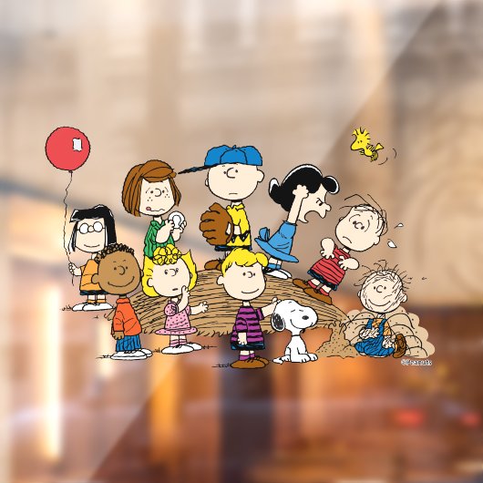 pinda's | De hoek bij de heuvel van de Pitcher Raamsticker (Vel 2)