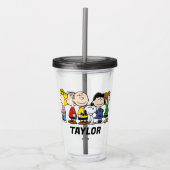 pinda's | De pinda's gang samen Acryl Drinkbeker (Voorkant)