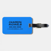 pinda's | De pinda's gang samen Bagagelabel (Achterkant horizontaal)