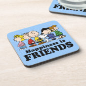 pinda's | De pinda's gang samen Bier Onderzetter (Linkerzijde)