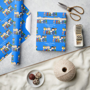 pinda's De pinda's gang samen Cadeaupapier