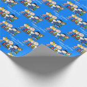 pinda's | De pinda's gang samen Cadeaupapier (Hoek)