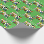 pinda's | De pinda's gang samen Cadeaupapier (Hoek)