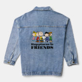 pinda's | De pinda's gang samen Denim Jacket (Achterkant)