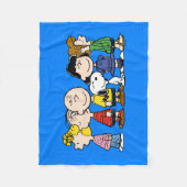 pinda's | De pinda's gang samen Fleece Deken (Voorkant)