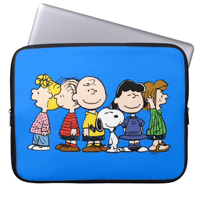 pinda's | De pinda's gang samen Laptop Sleeve (Voorkant)
