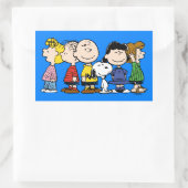 pinda's | De pinda's gang samen Rechthoekige Sticker (Tas)