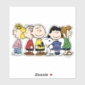 pinda's | De pinda's gang samen Sticker (Vel)