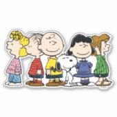 pinda's | De pinda's gang samen Sticker (Voorkant)